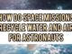 How Do Space Missions Recycle Water And Air For Astronauts