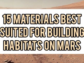 15 Materials Best Suited For Building Habitats On Mars