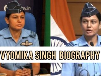 Wing Commander Vyomika Singh Biography